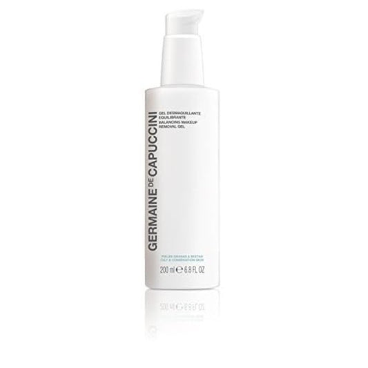 Germaine de Capuccini | OPTIONS - Balancing Facial Cleansing Gel - hydrating facial cleanser gel - Makeup Removal Gel - Deep cleansing gel - all skin types - 6.8 oz