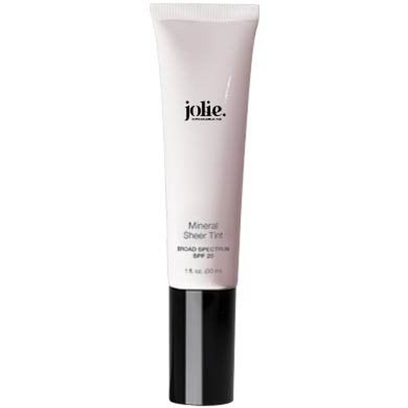 Jolie Mineral Sheer Tint SPF 20 - Oil-Free Tinted Moisturizer for Hydration & Coverage | Vegan Sun Glow