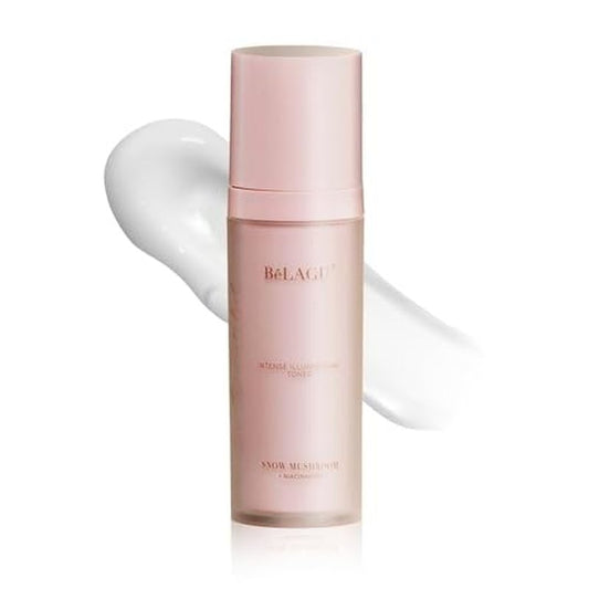 Intense Illuminating Toner with Niacinamide & Snow Mushroom | Hydrating Facial Toner for Radiant Glow & Even Tone | Alcohol-Free, Vegan (3.4 fl Oz)