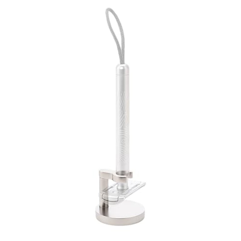 M?HLE Single Holder for Classic Safety Razors - for Rocca and Companion Razors - Matt Chrome Shaving Stand