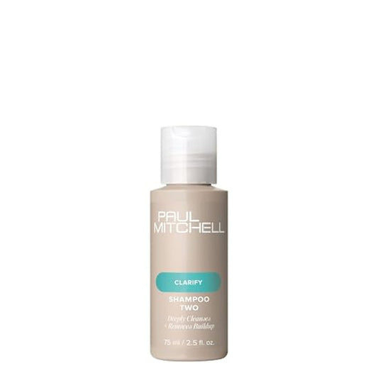 Paul Mitchell Shampoo Two, Clarifying Shampoo, Deep Cleanses + Removes Buildup, For All Hair Types, Especially Oily Hair
