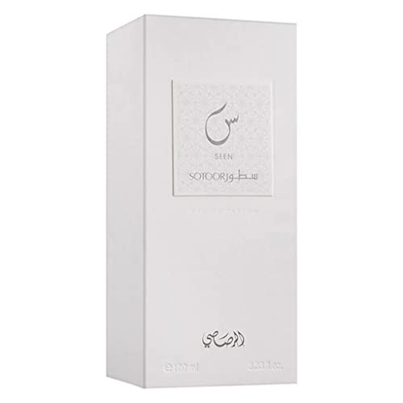 RASASI Sotoor Seen EDP - Eau De Parfum 100 ML (3.8 oz) | Elegant Unisex Fragrance | Sweet Fruity Aroma Blended with Musk and Patchouli | by RASASI Perfumes