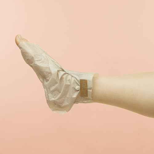 VOESH Collagen Socks, Collagen Socks for Dry Feet, Cracked Heel Repair, Moisturizing Socks, Spa Pedicure Treatment, Spa Socks, Foot Peel Masks, Vegan