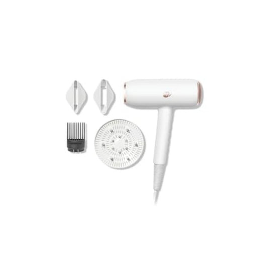 T3 Featherweight StyleMax Professional Ionic Hair Dryer with Custom Heat Automation & 4 Attachments,Fast Drying,Lightweight with 5 Heat & 3 Speed Settings,2 Concentrators,Diffuser & Smoothing Comb