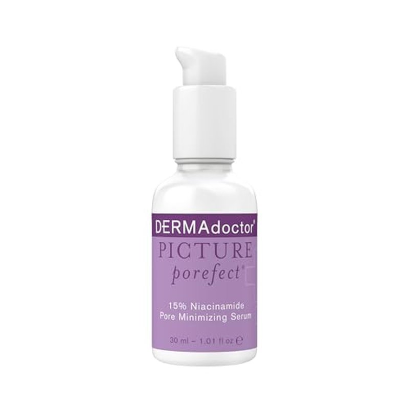 DERMAdoctor Pore Minimizer Niacinamide Serum for Face | Vitamin B3 Niacinamide Oil Control Pore Minimizer for Visible pores, Blackheads, Uneven Skin Tone, Redness, Oily Skin - Dermatologist Formulated