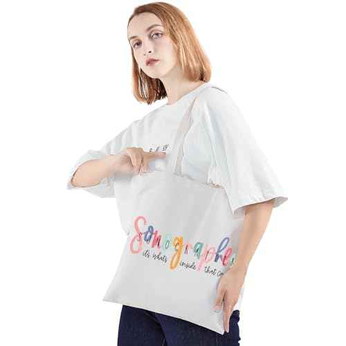 JNIAP Sonographer Makeup Bag Sonographer Gifts Ultrasound Tech Gifts Radiologist Zipper Bag Radiology Graduation Gift (Sonographer TG)