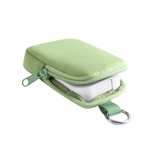 uekeboag 2Pcs Small Soft Neoprene Pouch with Zipper, Mini Portable Makeup Bag,Fashion Accessory with Snap Hook,Coin Purse Lipstick Cosmetic Travel Organizer(Black and Pale Pink)