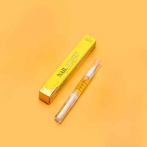 Twinkled T Nail Honey - Organic Nail Strengthening Treatment for Growth, Strength, & Moisture Nail Care Blend Cuticle Oil (2ml Pen)