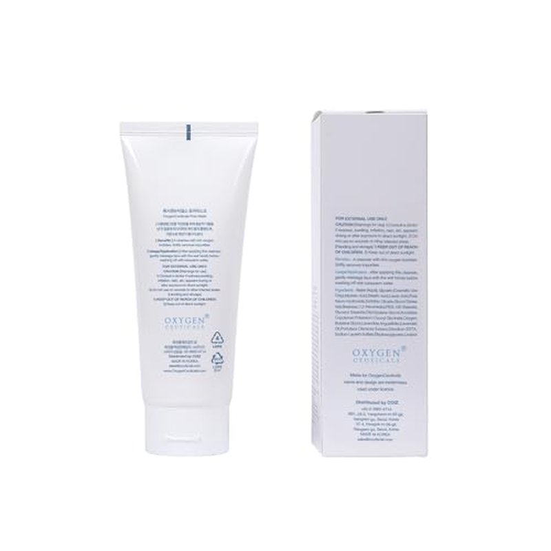 OxygenCeuticals Pore Mask ? Deep Cleansing Foaming Face Wash with Stearic Acid, Lavender Oil & Portulaca Extract, Helps Remove Impurities & Oil for Healthy-Looking Skin, 6.7 fl.oz (200ml)