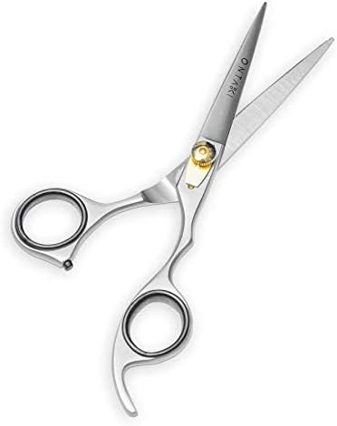 ONTAKI Hair Cutting Scissors - 6.5" Japanese Steel Shears for Precision Beard & Mustache Grooming | Ideal for Barbers & Stylists