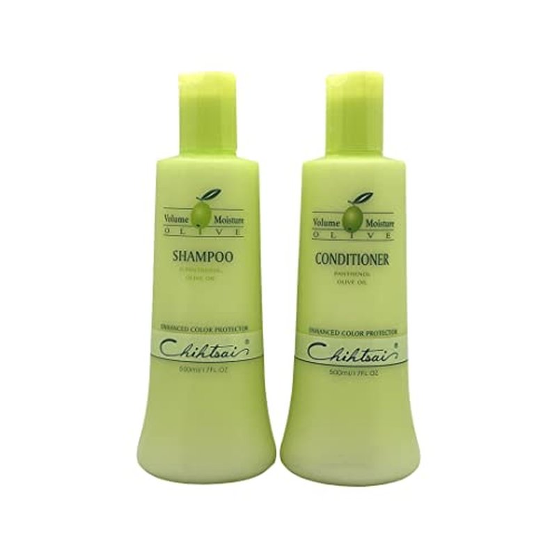 Chihtsai Volume Moisture Olive Shampoo & Conditioner Set (17 Fl.oz)
