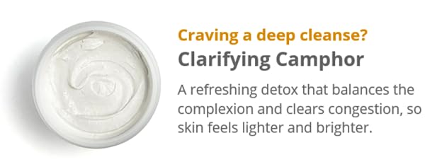 Clarifying Camphor Masque - Deep Cleansing Face Mask for Oily Skin | 2 oz