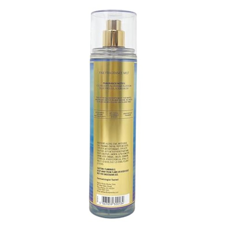 Sea Island Shore 8oz Fine Fragrance Mist, 10oz Shower Gel and 8oz Body Cream 3-Piece Bath and Body Bundle