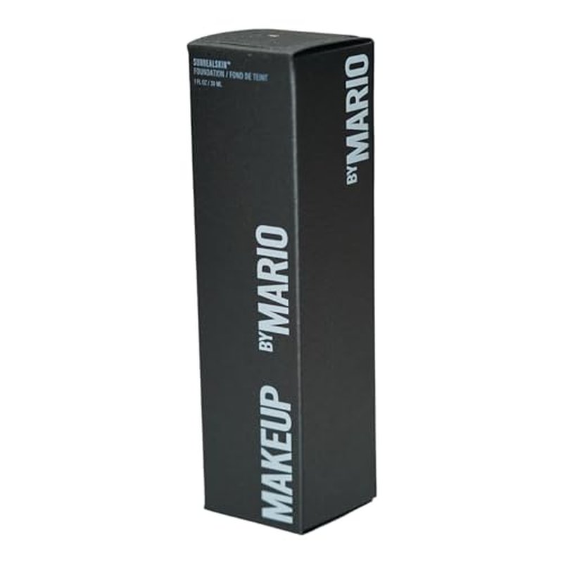 MAKEUP BY MARIO SurrealSkin Liquid Foundation, Liquid Formula, Vegan, Long-wearing coverage, Hydrating, Natural Finish, Size 30 mL (19C - medium dark with cool undertone)