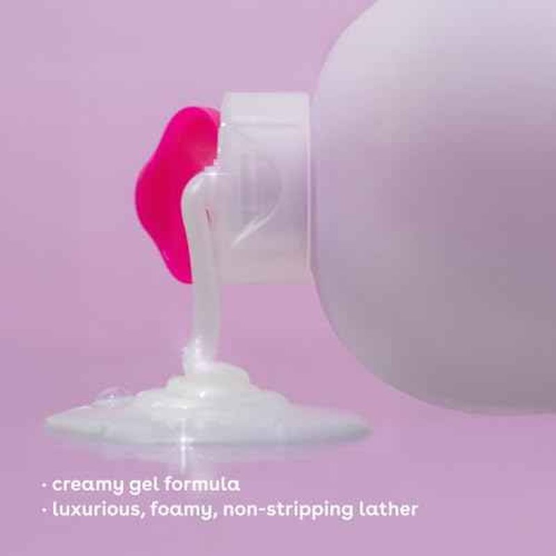 eos Travel Vanilla Cashmere Body Wash- Travel Size Body Wash, Hydrating, Moisturizing, Toiletries, Mini, Shea Butter, 2.5 fl oz