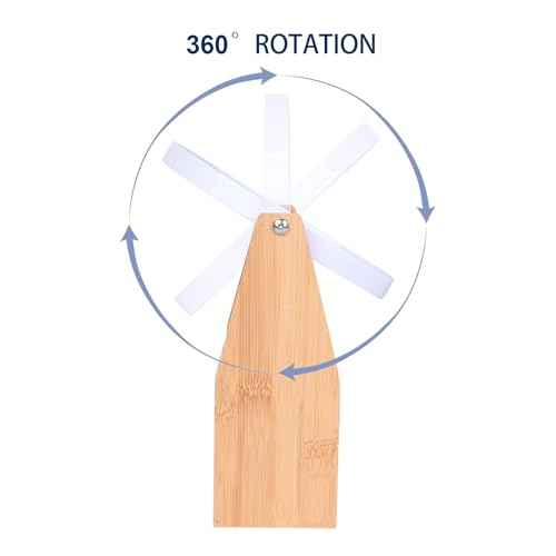 1x / 5X Magnifying Makeup Mirror, Jewelry and Cosmetics Storage Box with Double Drawers, Adjustable Natural Bamboo Stand, 360¡Æ rotatable Vertical Desktop Mirror (1, Rectangle)