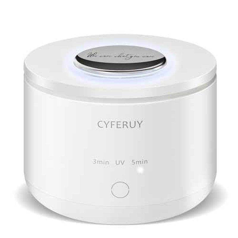 Ultrasonic Retainer Cleaner - 45kHz Retainer Cleaner Machine Dental Cleaning Pod for Dentures, Mouth Guard, Night Guard, Toothbrush Heads, Jewelry with 3 Modes & 160ML Capacity