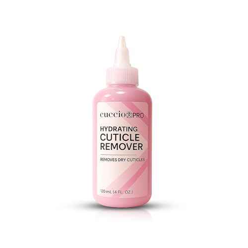 Cuccio Pro Hydrating Cuticle Remover 4 fl oz ? Professional Fast-Acting Cuticle Softener & Remover for Dry, Rough Cuticles, Moisturizing Lanolin-Infused Formula for Healthy Nails
