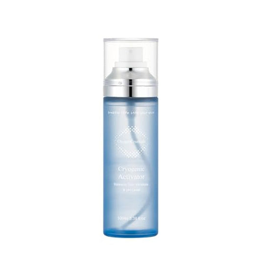 OxygenCeuticals Cryogenic Activator ? Mineral-Rich Deep Sea Water Mist with Dissolved Oxygen, Soothing & Regenerating Spray for Soothing, Clinically Tested Non-Irritating. 3.38 fl.oz (100ml)