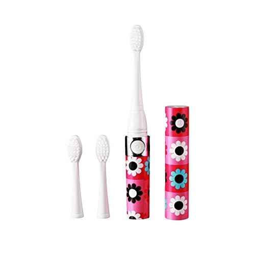 Electric Toothbrush HI-923 Flower Polka Dot (Portable/Travel Size)