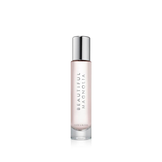 Estée Lauder Beautiful Magnolia Eau de Parfum Spray with Notes of Lush Magnolia, Solar Gardenia, Warm Woods & Luminous Musk | Floral Perfume for Women | Perfumes for Women, Travel Size, 0.34 Fl Oz