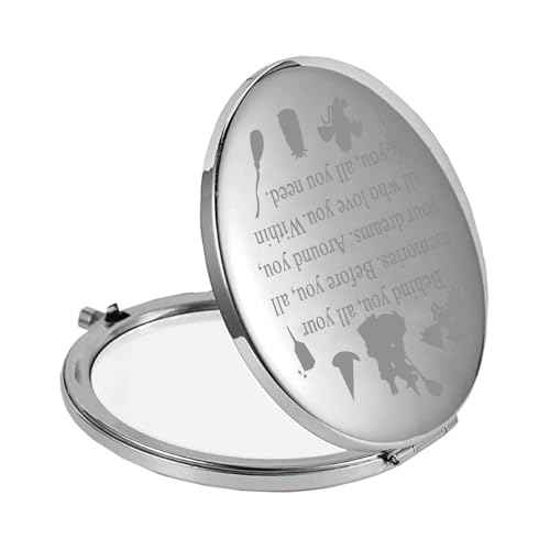 FEELMEM Witch Musical Inspired Gift Behind You All Your Memories Compact Makeup Mirror Witch Musical Lover Gift