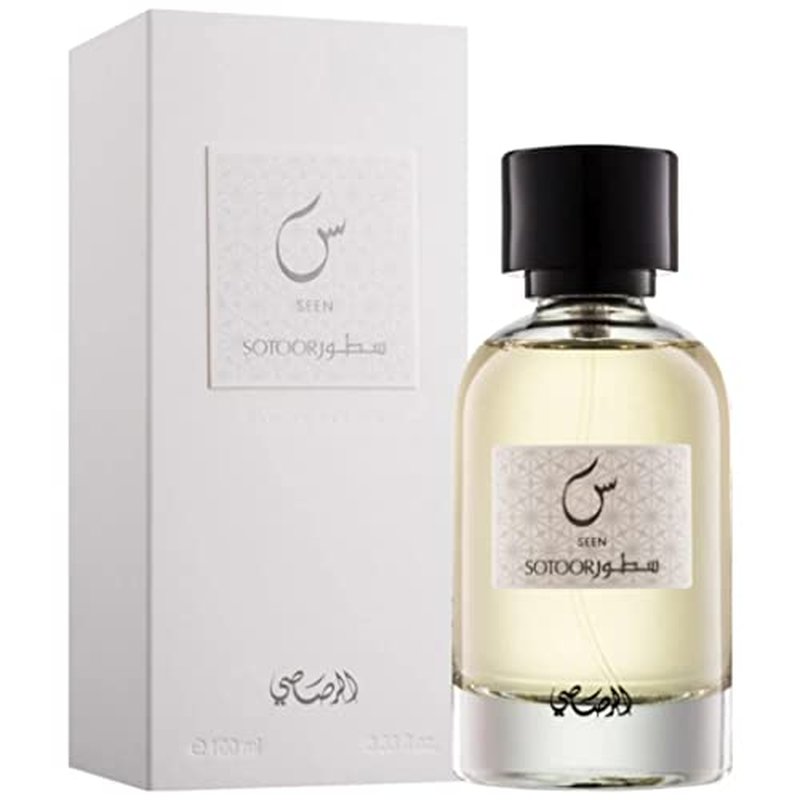 RASASI Sotoor Seen EDP - Eau De Parfum 100 ML (3.8 oz) | Elegant Unisex Fragrance | Sweet Fruity Aroma Blended with Musk and Patchouli | by RASASI Perfumes