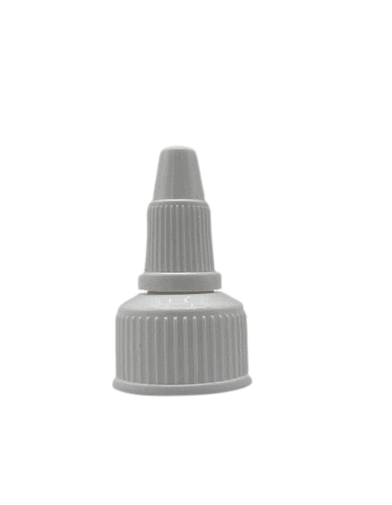Natural Farms 8 oz Clear Cosmo Plastic Bottles -12 Pack Empty Bottle Refillable - BPA Free - Essential Oils - Aromatherapy | White Twist Top Caps - Made in the USA