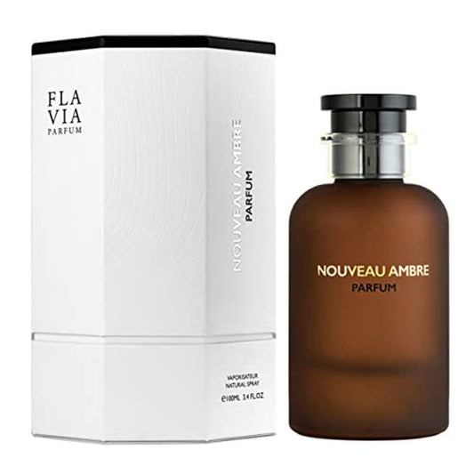 Armaf Flavia Nouveau Ambre Eau De Parfum Spray, 3.4 Ounce (Unisex)