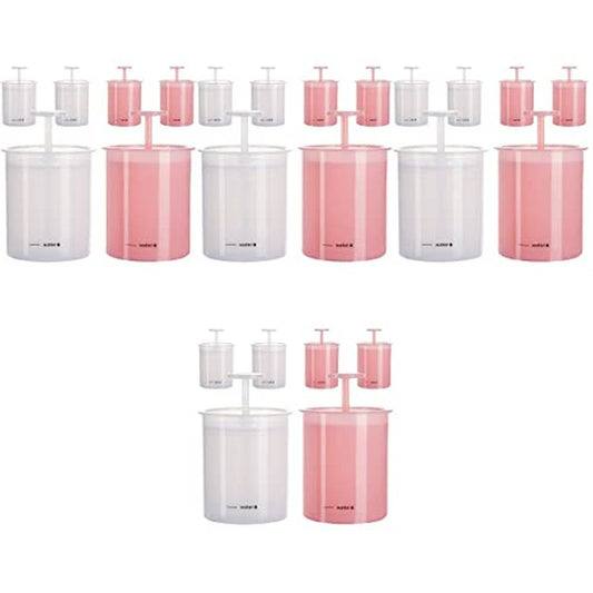 FRCOLOR Pcs Facial Foamer Manual Shampoo Foaming Cup Gel Manual Bubble Maker Bubble Foam Cleaner Skincare Soap Foams Maker Cup Sparkling Bottle Pp Travel Face