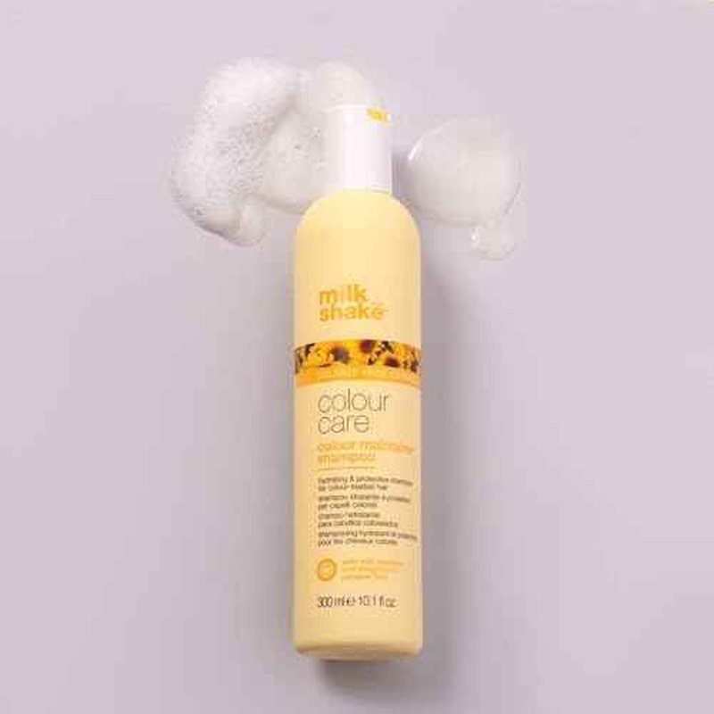 milk_shake Color Maintainer Shampoo Vegan formula for Color-Treated hair Preserves tone & softness with Soy Protein & Hyaluronic acid