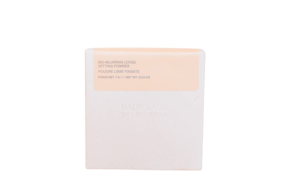 Haus Labs Bio-Blurring Talc-Free Loose Setting Powder - Neutral Peach - Neutral Beige with Peach Undertones