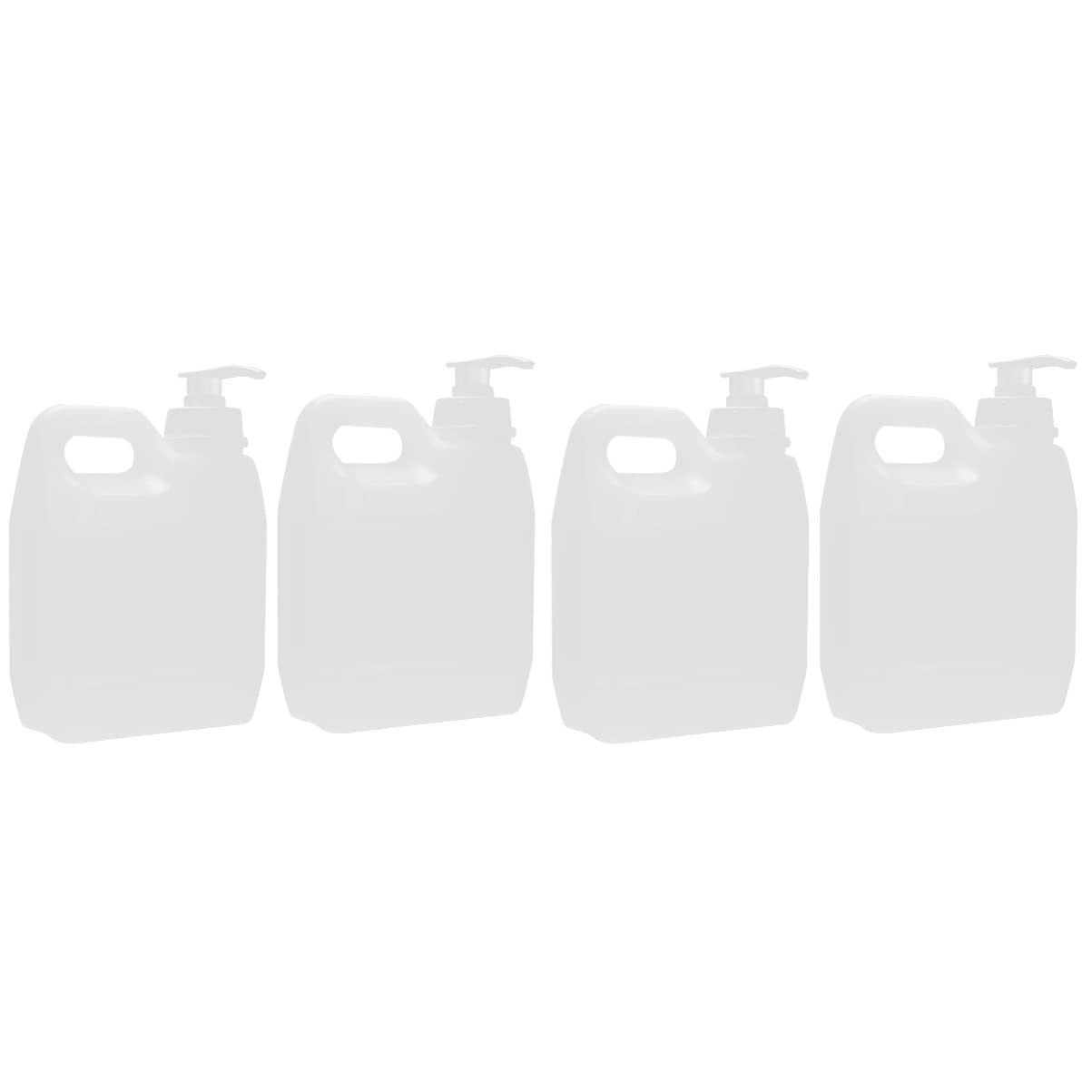 Cabilock Sterilization Liquid Pump Bottles 33.8Oz Refillable Cosmetic Containers with Leak-Resistant Gasket Anti-Theft Ring Easy Press for Travel Bathroom and Home Use