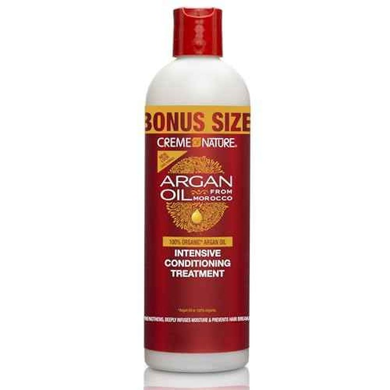 Creme of Nature, Argan Oil for Hair, Intensive Conditioning Treatment, Argan Oil of Morocco, Moisturizing Hair Care, 15.2 Fl Oz