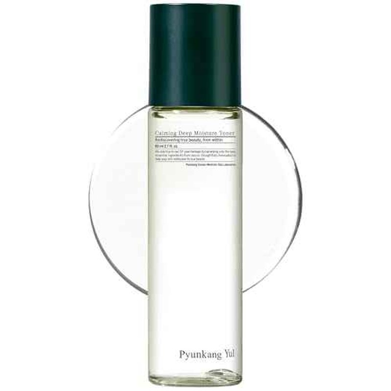 Pyunkang Yul PKY Calming Deep Moisture Toner - Face Toner for Women containing AHA and PHA - for Teens and Adults - Astringent for Face - Korean Facial Toner -80ml, 2.71 fl oz
