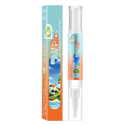 Nail Biting Prevention Pen: Gelike EC Stop Biting & Finger Sucking Treatment - Organic Fast-Drying Waterproof Solution - Bitter Taste Deterrent