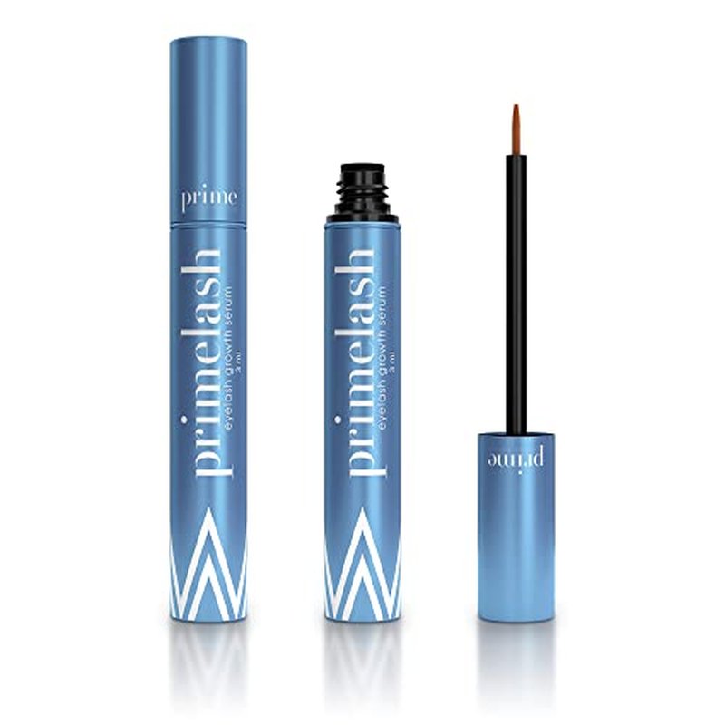 Prime Prometics PrimeLash Growth Serum for Women Over 50 ? Grow More Lashes ? Thick, Strong, Lifted ? in 1 Swipe a Night, Vitamin Infused, For Sensitive Eyes