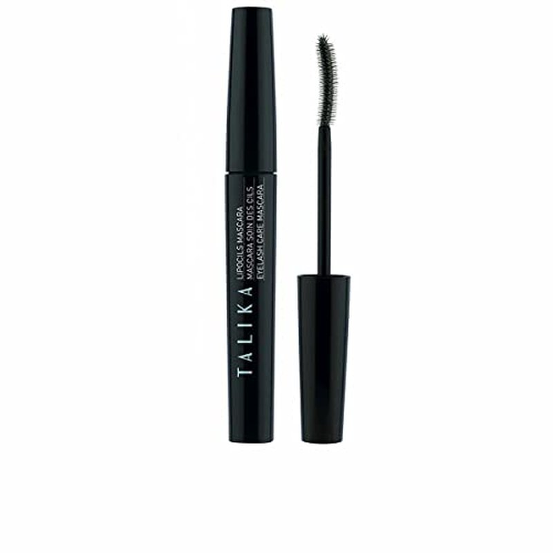 Talika Lipocils Water Resistant Mascara - Black- Non-Smudge Formula, Natural Lash Enhancement, Quick Definition, Improved Lashes in 14 Days, Volumizing, Strengthening, Curling, Darkens Over Time