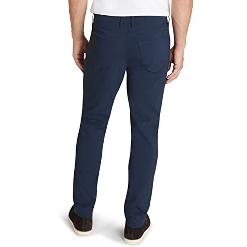 Weatherproof Vintage Hiking Pants - Men Straight Slim Fit Chino Mens Travel Pant, Lightweight Stretch Casual Pants for Men