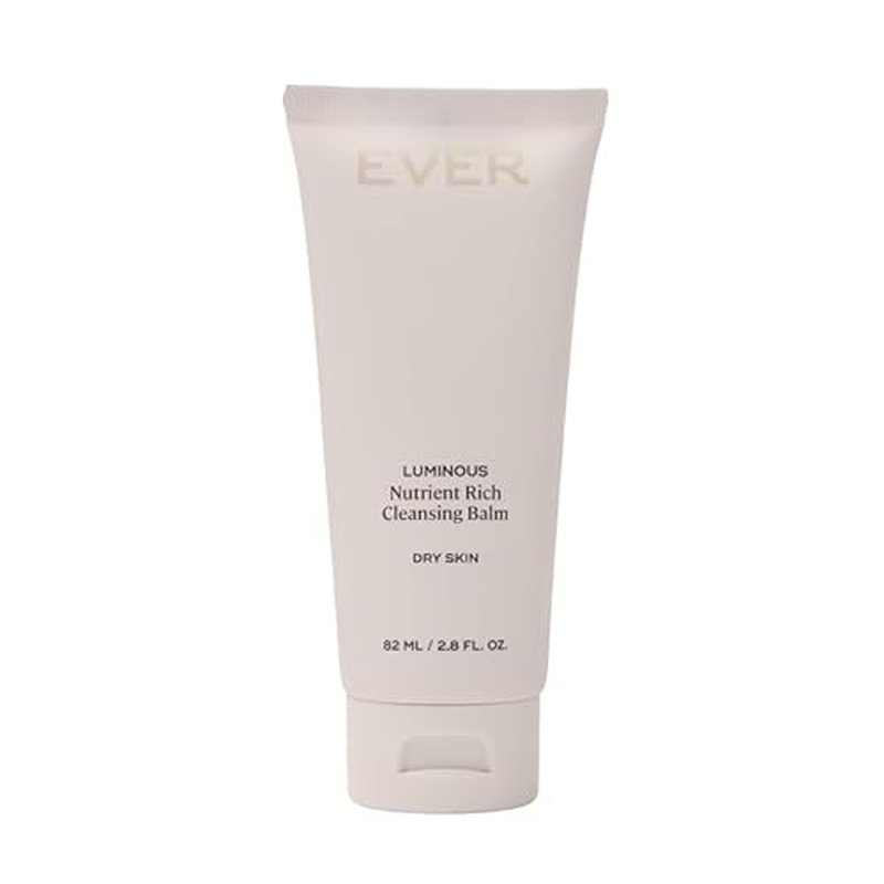 EVER Luminous Nutrient-Rich Cleansing Balm ? Vitamin C & Sesame Oil Waterless Facial Cleanser to Remove Makeup, Dirt & Impurities ? Nourishing Balm for Dry, Normal & Sensitive Skin, 2.8 fl oz