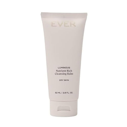 EVER Luminous Nutrient-Rich Cleansing Balm ? Vitamin C & Sesame Oil Waterless Facial Cleanser to Remove Makeup, Dirt & Impurities ? Nourishing Balm for Dry, Normal & Sensitive Skin, 2.8 fl oz