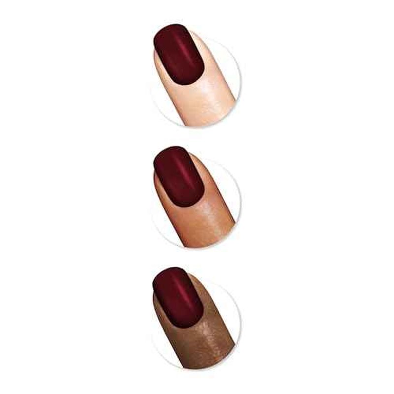 Sally Hansen Insta-Dri Nail Polish | Quick Dry, Long Lasting, Streak-Free Shine | Opaque, Glossy | 398 Pomp & Plum | Plum Red Nail Color