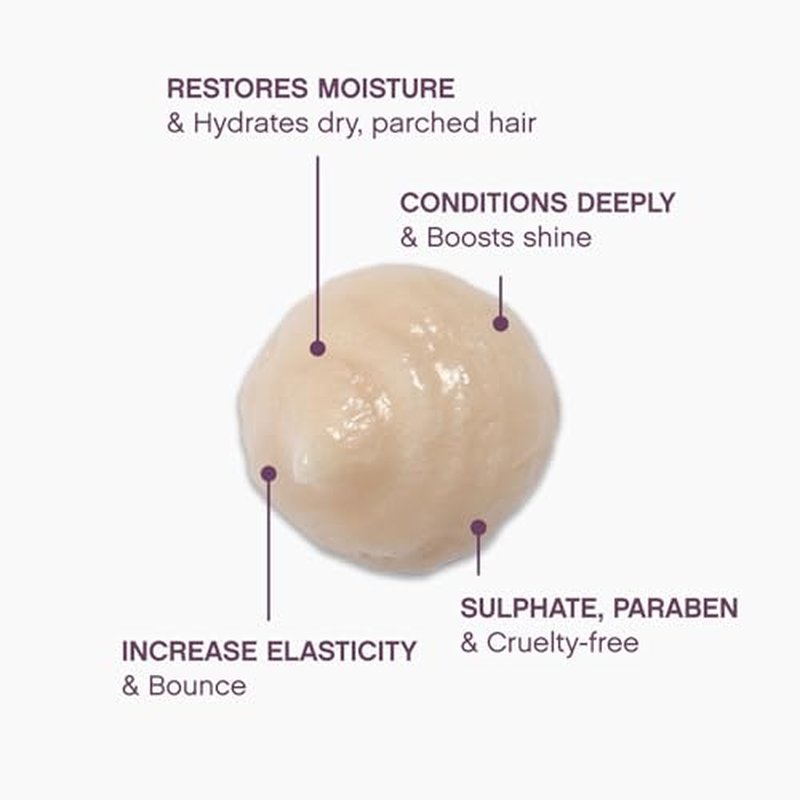KEVIN.MURPHY HYDRATE-ME.MASQUE - Hair Masque for Damaged Hair - For Normal to Dry Hair - Hair Repair Formula - With Baobab Seed Oil & Rose Hip - Sulphate Free Hair Care - 200 mL / 6.7 fl oz