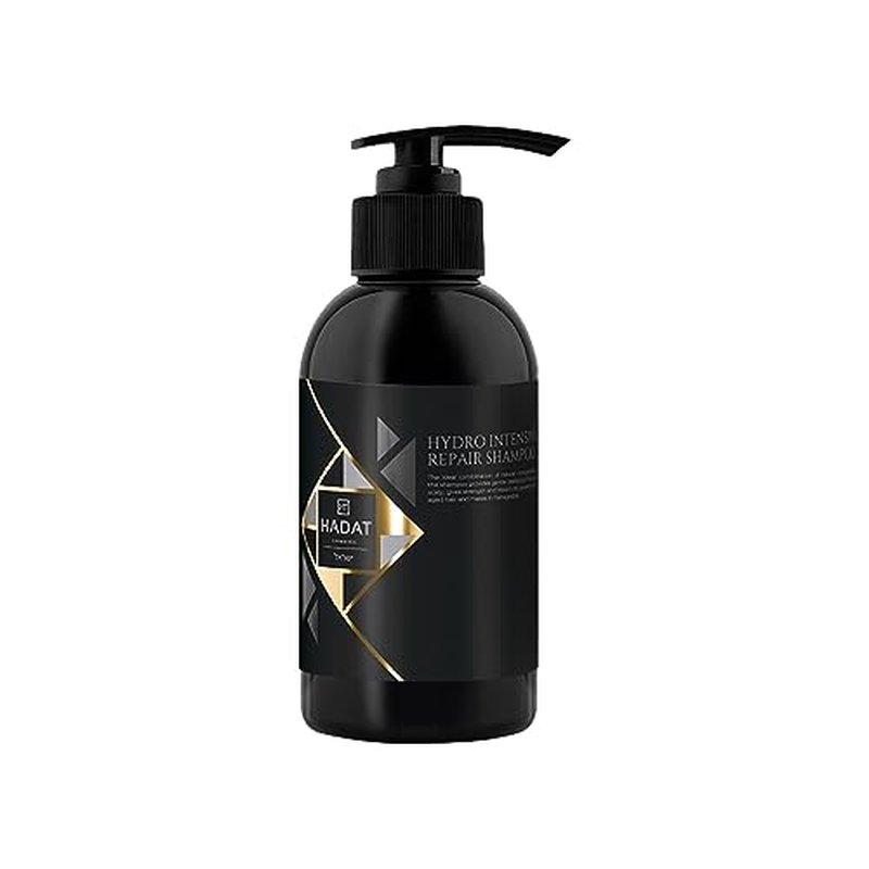 HADAT Hydro Intensive Repair Shampoo 8.45 Fl. Oz. (250 ml) Without Sulphates and Parabens: Natural Hydration and Strength. Deeply Moisturising Hair, Repairing Very Damaged Hair