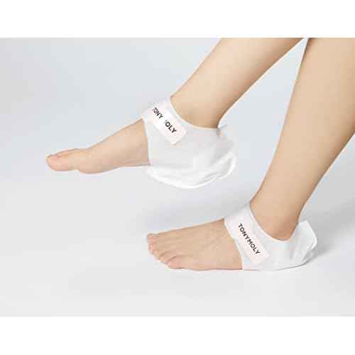 TONYMOLY Changing U Magic Foot Peeling Shoes ? Exfoliating Foot Mask with AHA & Watermelon Extract for Dry, Cracked Heels & Callus Removal, Baby Soft Feet Spa Treatment, 1 Pair