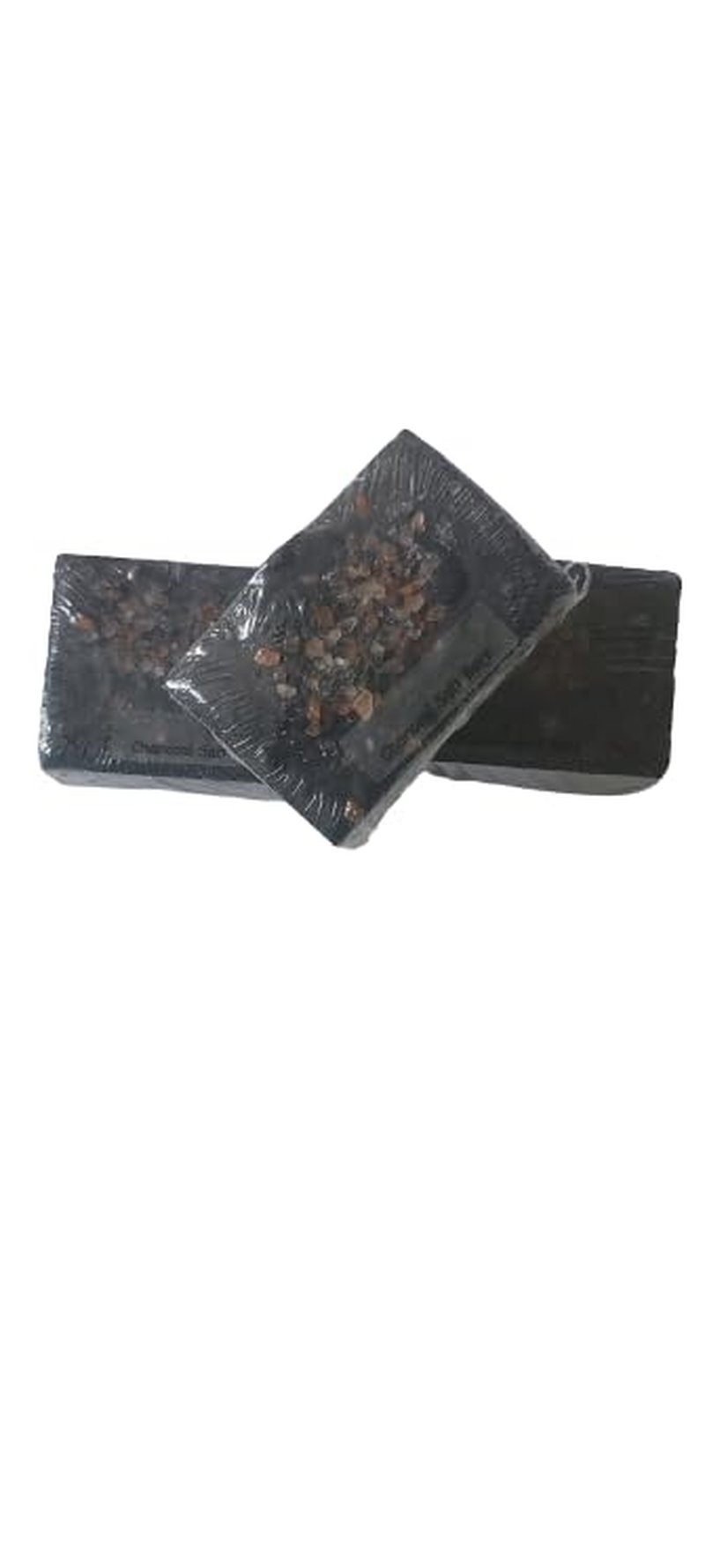Tea Tree & Peppermint Essential Oil Soap Bundle | Activated Charcoal & Sea Salt | 3-Pack (8.25 oz Each)