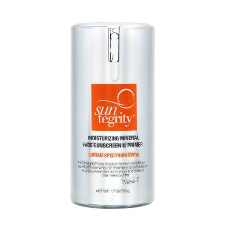 Suntegrity Moisturizing Mineral Face Sunscreen and Primer