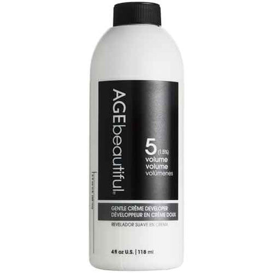 AGE beautiful Gentle Creme Hair Developers | For Permanent Hair Color Dyes, Toners, Lighteners | Professional Salon Coloring | Long Lasting Haircolor for Gray Coverage