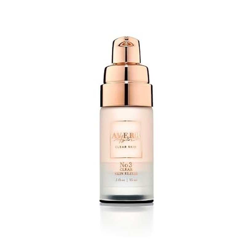 Averr Aglow Clear Skin Elixir, Face Mask Prevent Breakouts, Clear Acne & Oily Skin, Fade Scars Marks, Natural Skincare Solution, Reducer & Pores Cleanser Treatment, Natural Younger Looking Skin