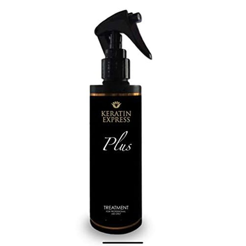 Keratin Express Plus 4 FL oz Smoothing Treatment Professional Hair Treatment up to 12 weeks Do not use it on Pregnant Women, Children and Nursing.This product contains Formaldehyde